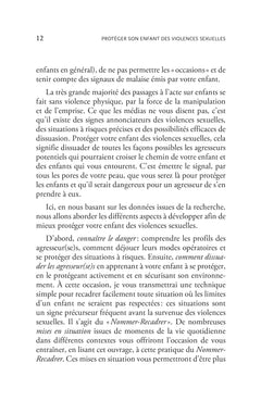 Protéger son enfant des violences sexuelles