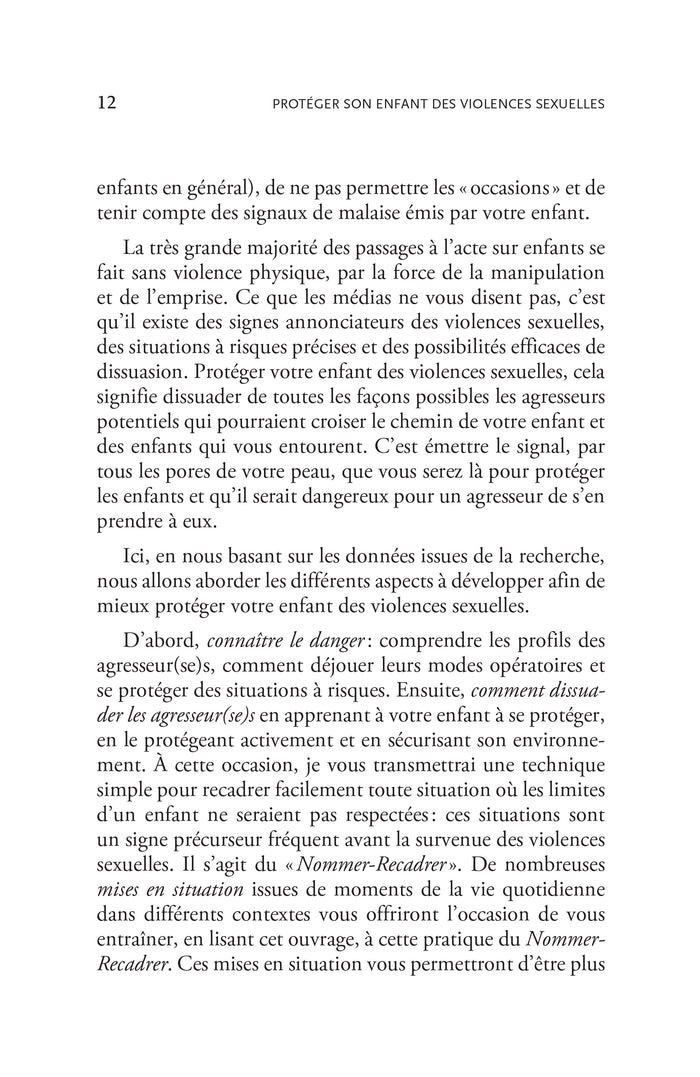 Protéger son enfant des violences sexuelles