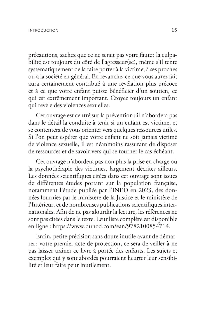 Protéger son enfant des violences sexuelles