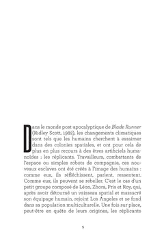 Aimer un robot avec Blade Runner
