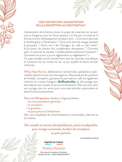 Mon alimentation pour une grossesse en forme !