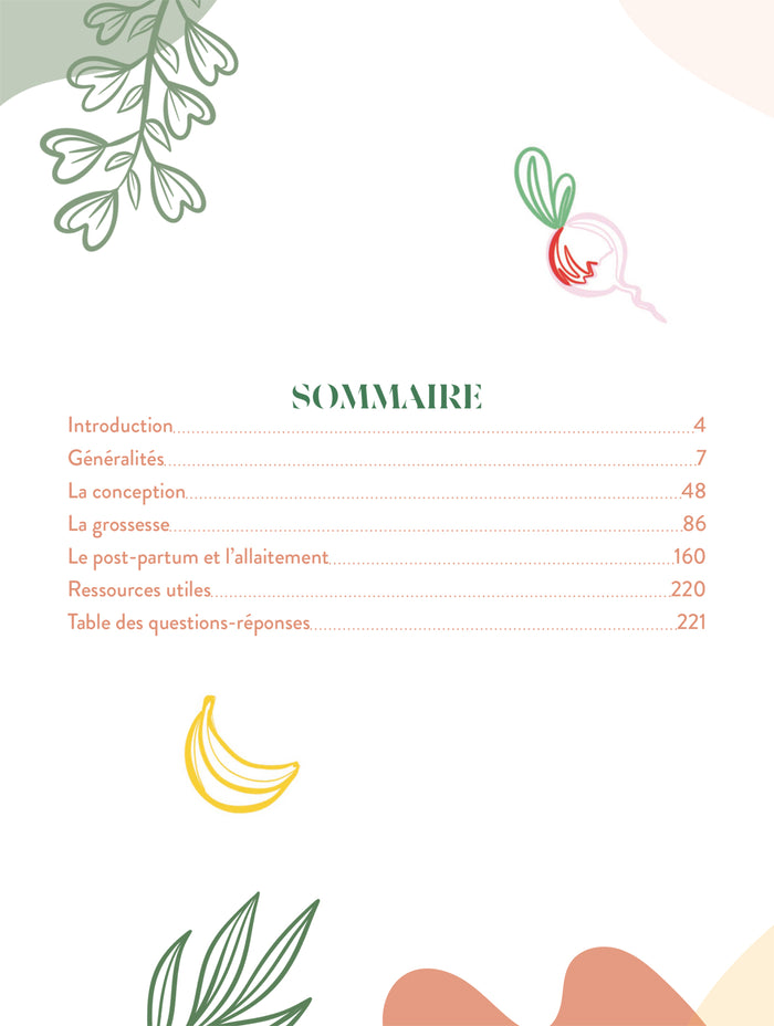 Mon alimentation pour une grossesse en forme !
