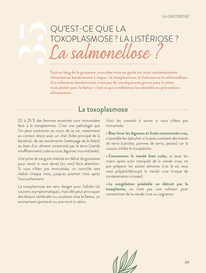 Mon alimentation pour une grossesse en forme !