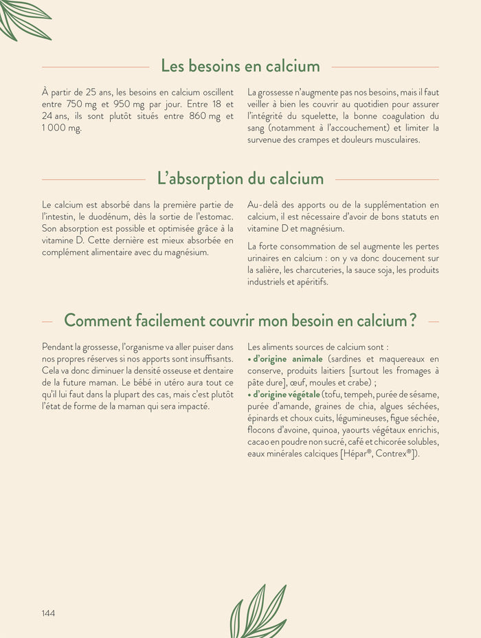 Mon alimentation pour une grossesse en forme !