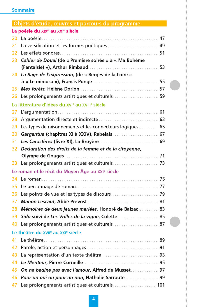 Objectif BAC 2025 Fiches détachables Français 1res STMG - STI2D - ST2S - STL - STD2A - STHR