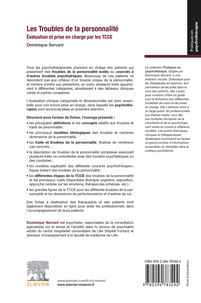 Les troubles de la personnalité