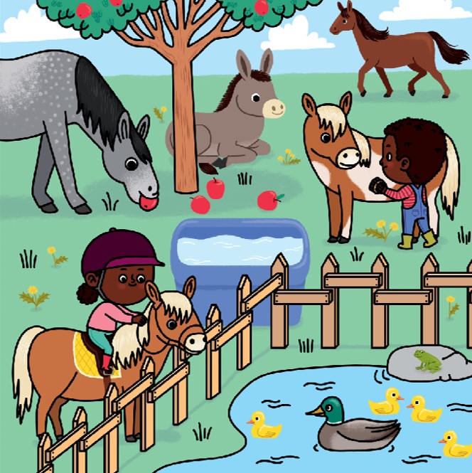 Pinceau magique - Mes animaux préférés