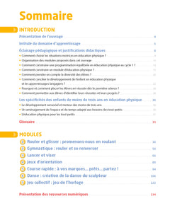 Education physique à grands pas pour la maternelle