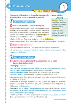 Français 1re - Mes fiches pour le BAC Première