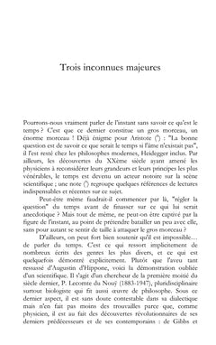 Éloge de l'instant