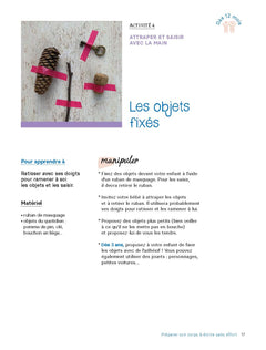 Mon enfant se prépare à écrire - 150 activités de manipulation et d'écriture - 1 à 6 ans