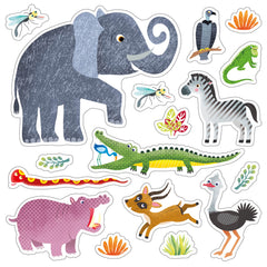 Animaux sauvages - Déco vitre