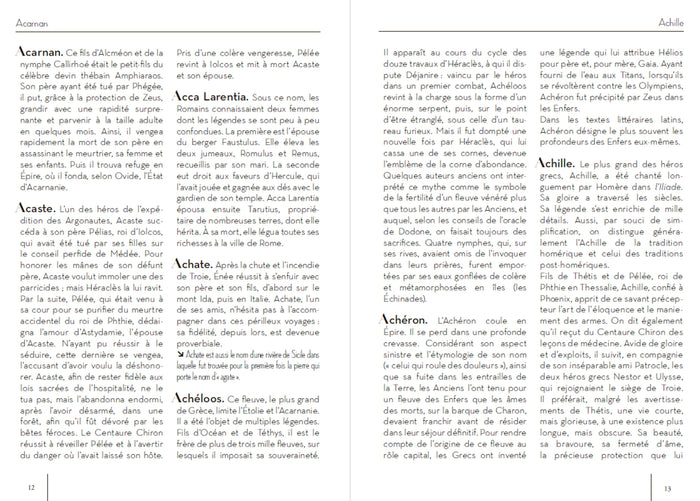 Dictionnaire de la mythologie grecque et romaine