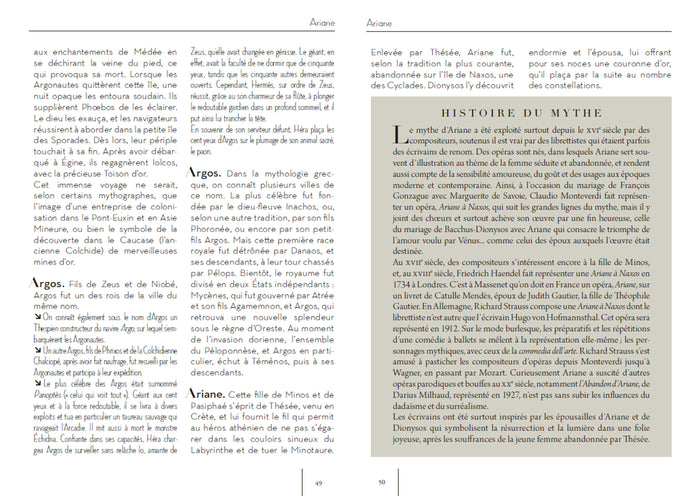 Dictionnaire de la mythologie grecque et romaine