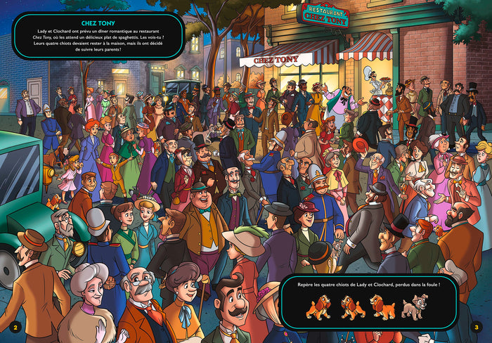 DISNEY - Où se cachent les héros ? - Jeux + Cherche et trouve