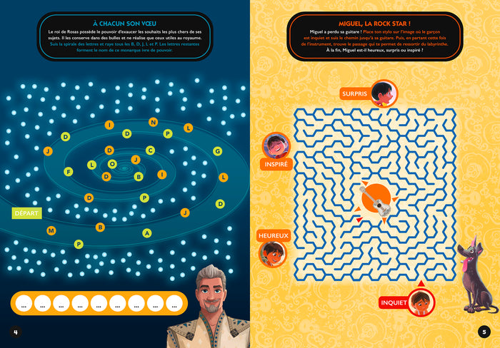 DISNEY - Où se cachent les héros ? - Jeux + Cherche et trouve