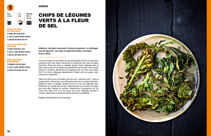 NINJA LE LIVRE OFFICIEL : On peut tout faire à l'Airfryer !