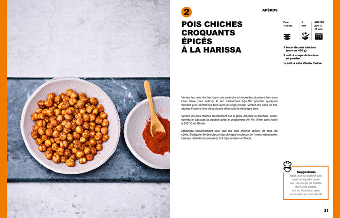 NINJA LE LIVRE OFFICIEL : On peut tout faire à l'Airfryer !