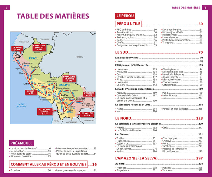Guide du Routard Pérou, Bolivie 2024/25