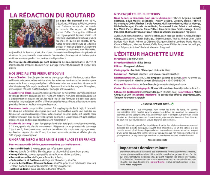 Guide du Routard Pérou, Bolivie 2024/25