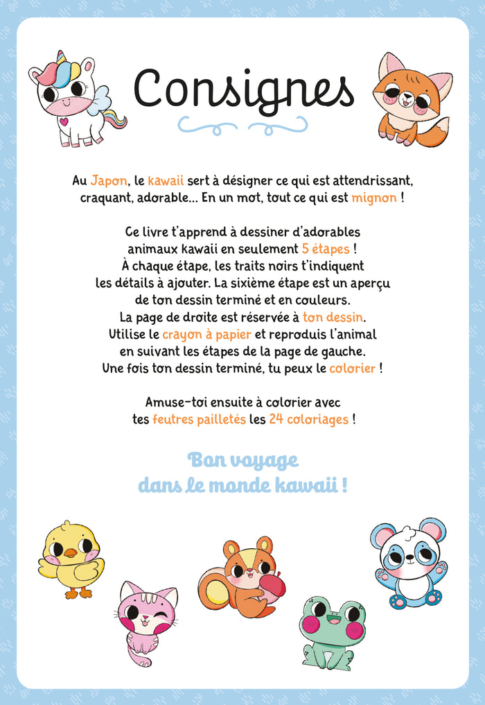 Animaux kawaii