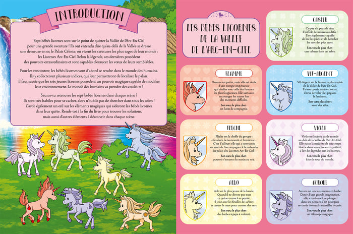 Où sont cachés les bébés licornes ?