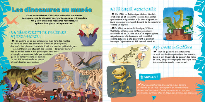 Je découvre les dinosaures