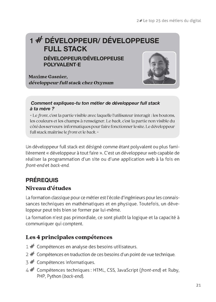 Je trouve un job dans le digital