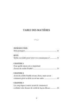 Regagnez votre crédibilité financière