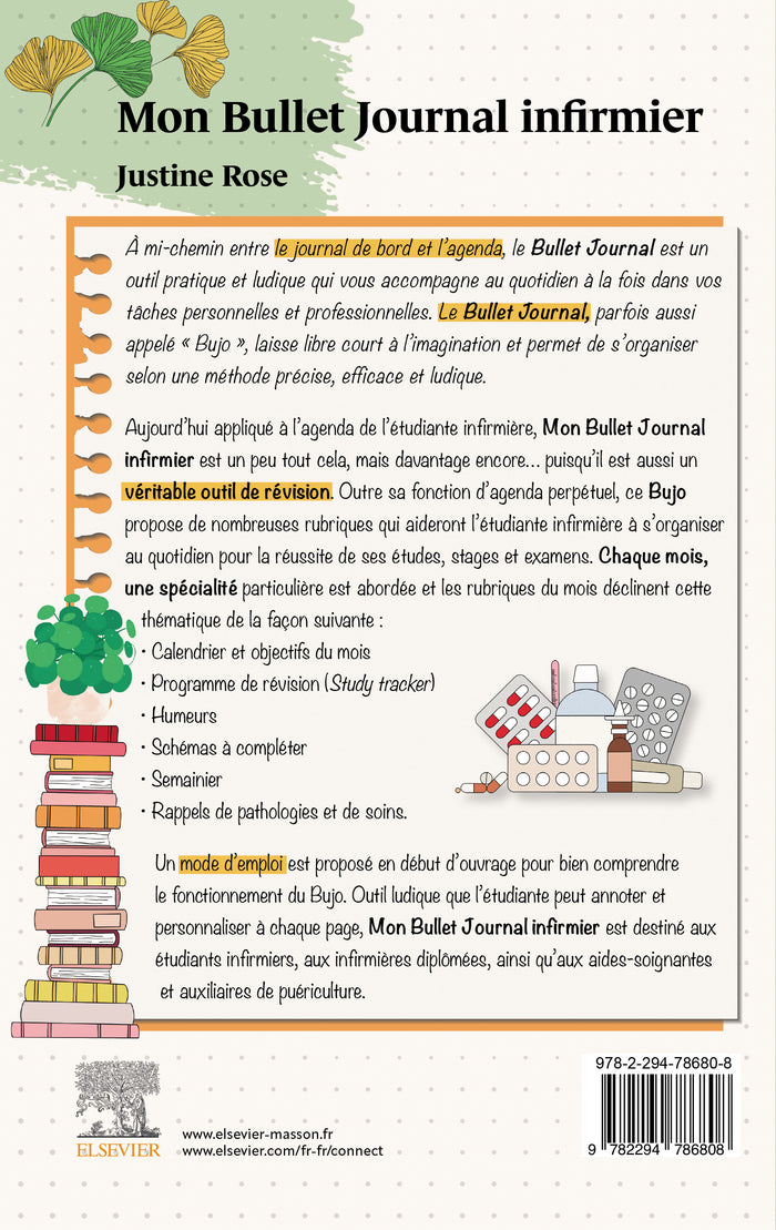 Mon Bullet Journal Infirmier