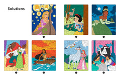 Disney Princesses - Coloriages magiques - Mystères