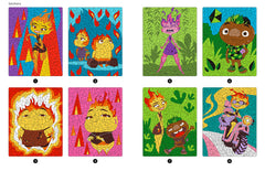 Elementaire - Coloriages Magiques - Mystères