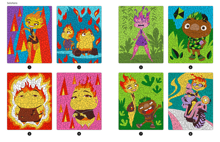 Elementaire - Coloriages Magiques - Mystères