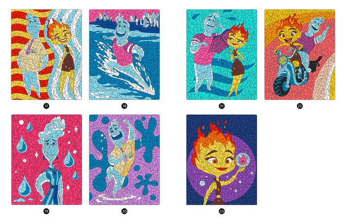 Elementaire - Coloriages Magiques - Mystères