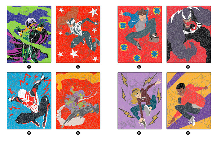 Spider-Man - Coloriages magiques - Trompe-l'oeil (7+) - Héros contre Vilains