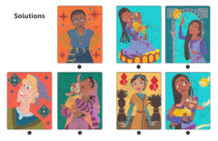 Wish, Asha et la bonne étoile - Coloriages Magiques - Trompe l'oeil