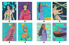 Wish, Asha et la bonne étoile - Coloriages Magiques - Trompe l'oeil