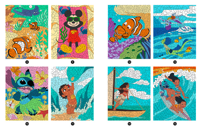 Mes coloriages magiques Disney - Mystères - La Mer