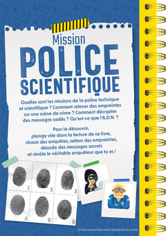 Mission police scientifique - coffret avec accessoires