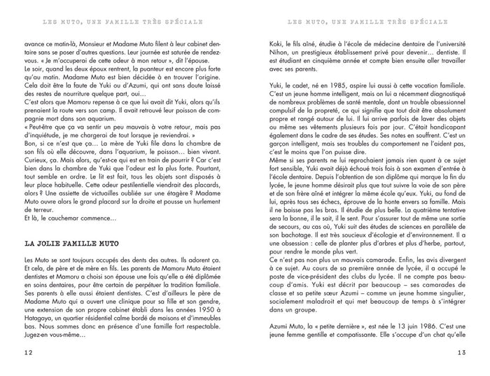 Tremblez ! Crimes au Japon