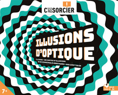 C'est pas sorcier Les Illusions d'optique - coffret avec accessoires
