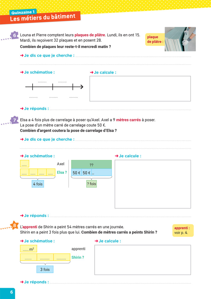 En route pour la résolution de problèmes - Les métiers