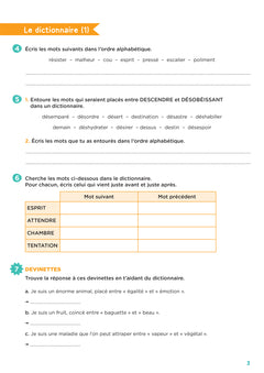 En route pour le vocabulaire ! CM