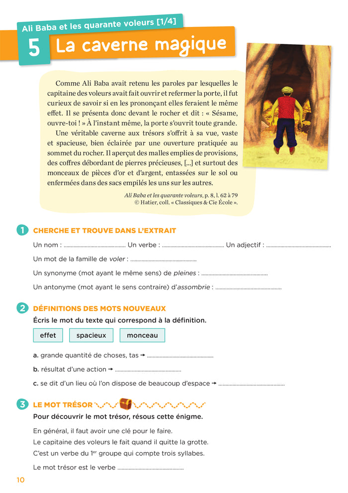 En route pour le vocabulaire ! CM