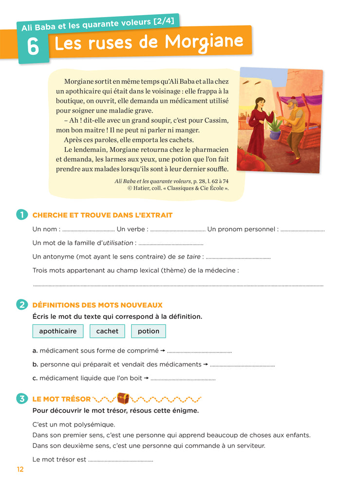 En route pour le vocabulaire ! CM