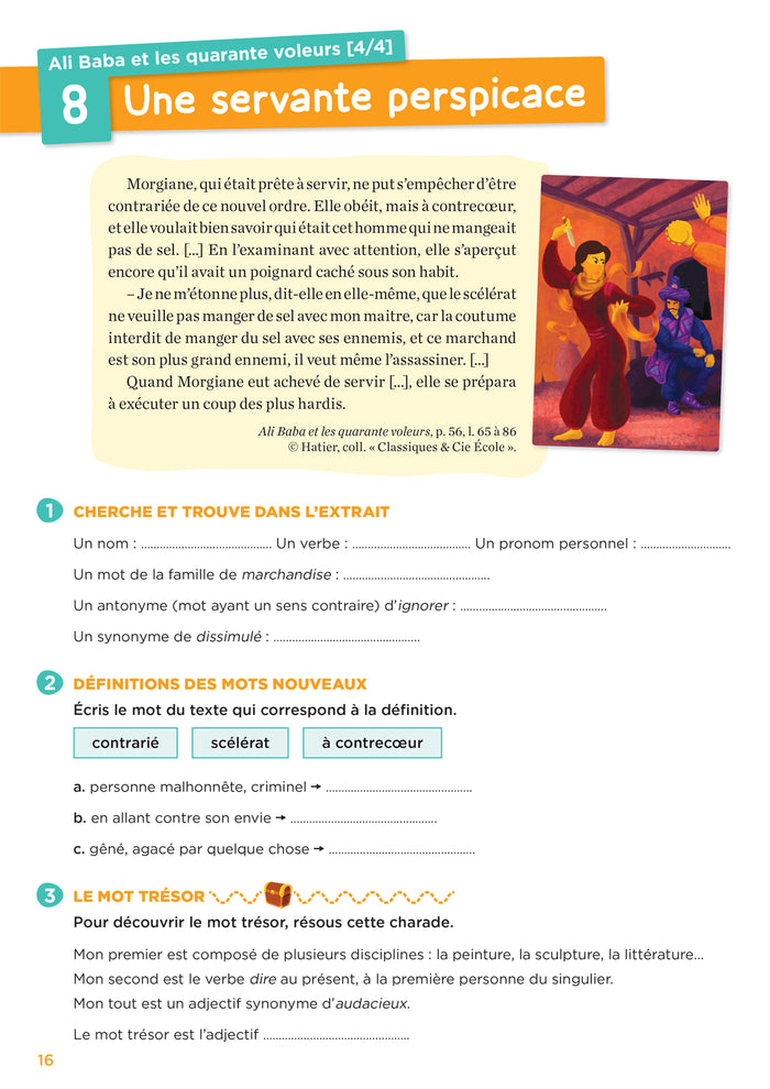 En route pour le vocabulaire ! CM