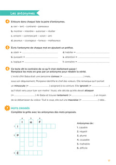 En route pour le vocabulaire ! CM