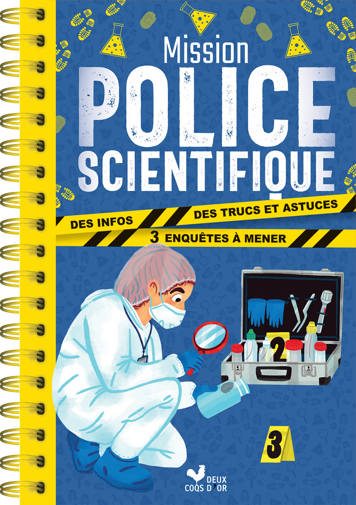 Mission police scientifique - coffret avec accessoires