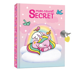 Mon carnet secret bébés licornes - coffret