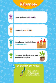 Questions pour réviser - Du CP au CE1 - Cahier de vacances 2024